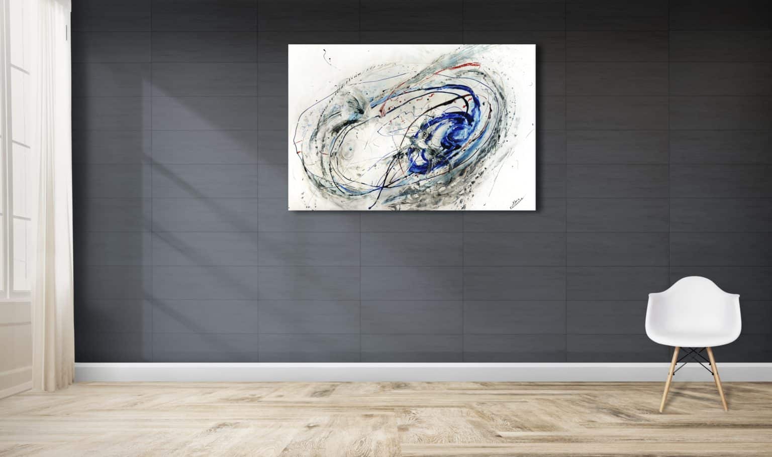 Pure Abstract #11 - White Abstract Art print On Canvas - Elena ...