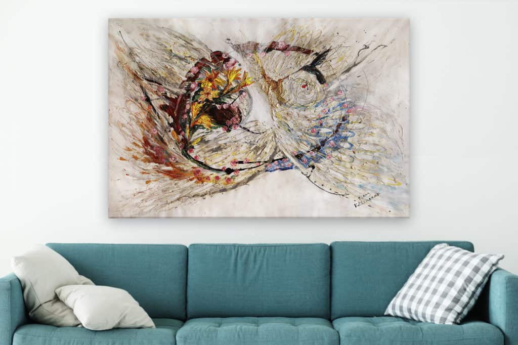 Contemporary abstract painting